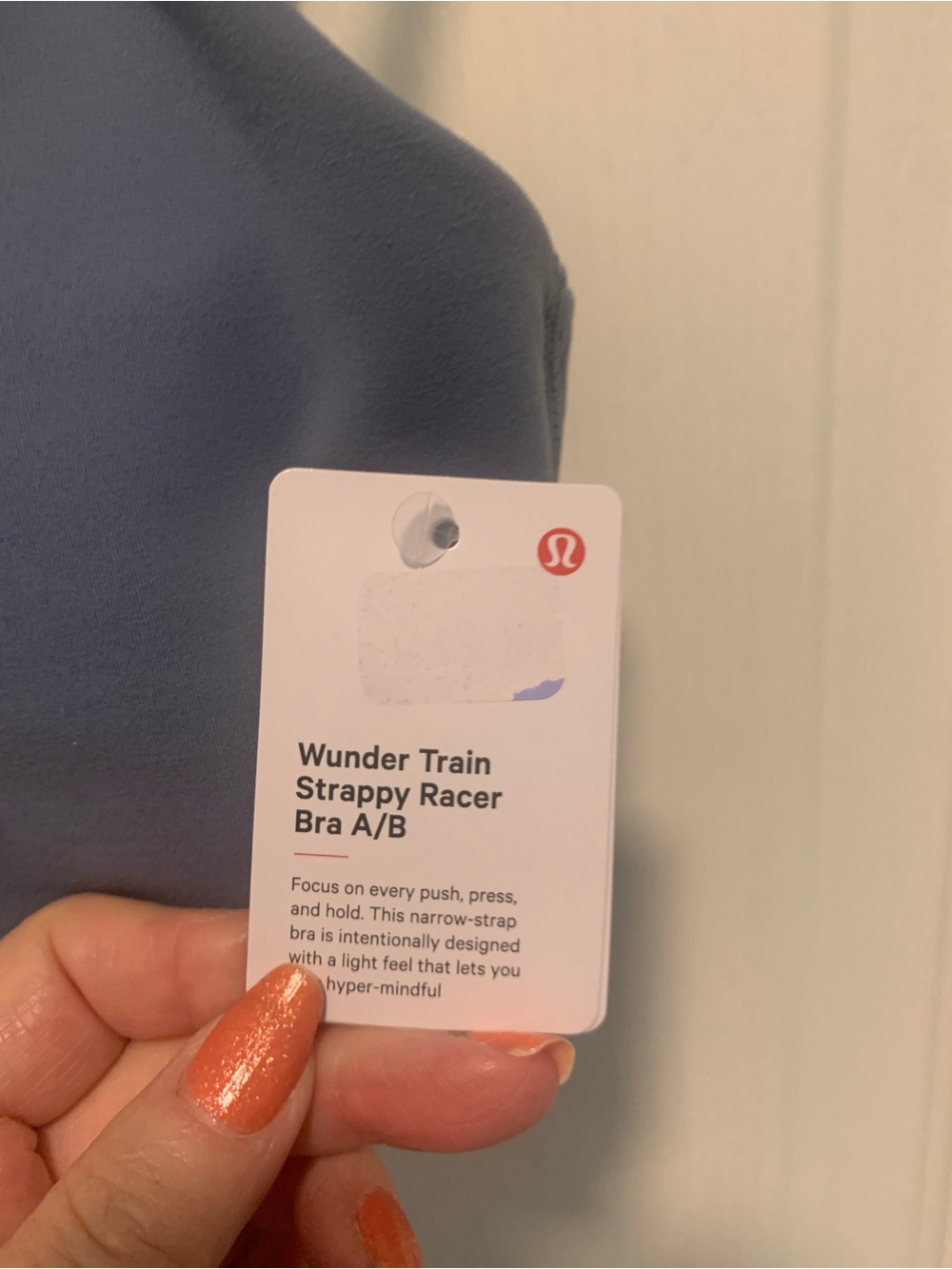 36. NWT Lululemon Wunder train strappy racer bra A/B & leggings Size 6 - Picture 8 of 8
